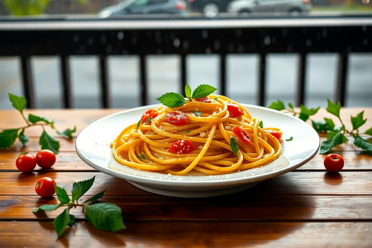 Quando la pioggia diventa alleata in cucina: i segreti della pasta fresca di Bruno Barbieri