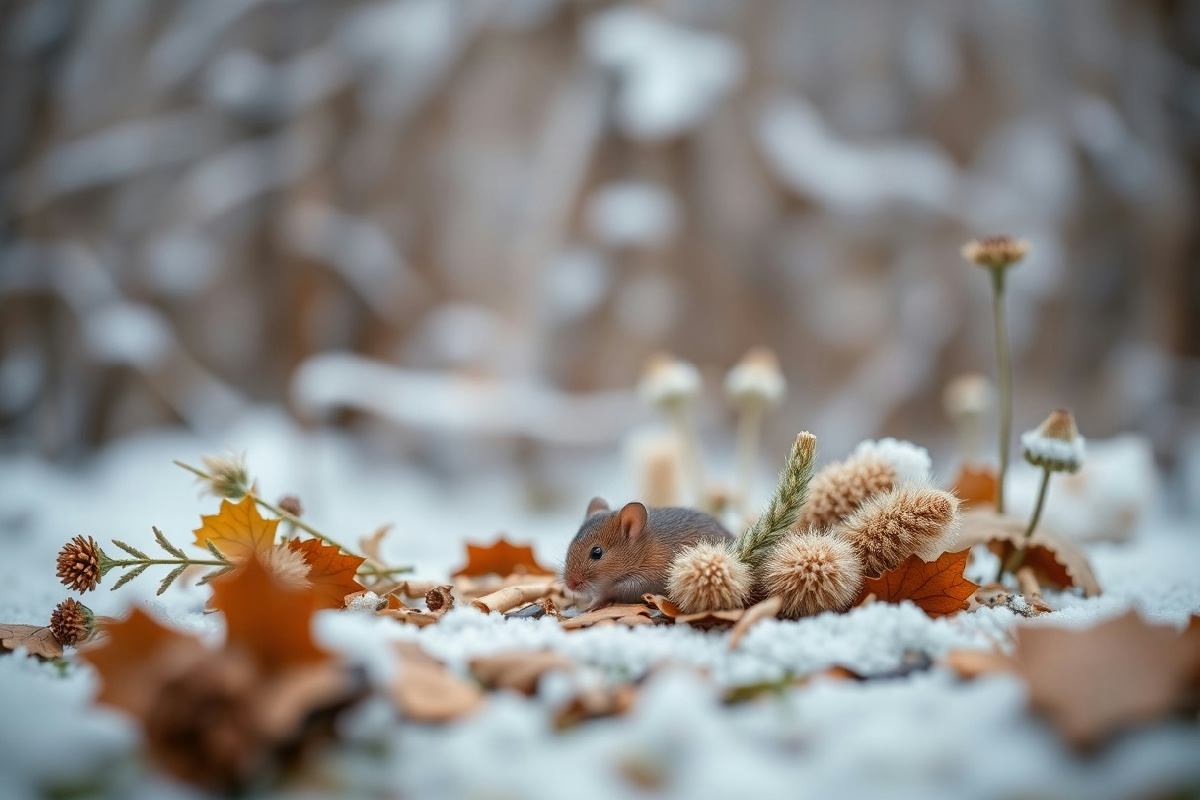 Un rimedio naturale veloce e infallibile per allontanare i topi dal giardino in inverno